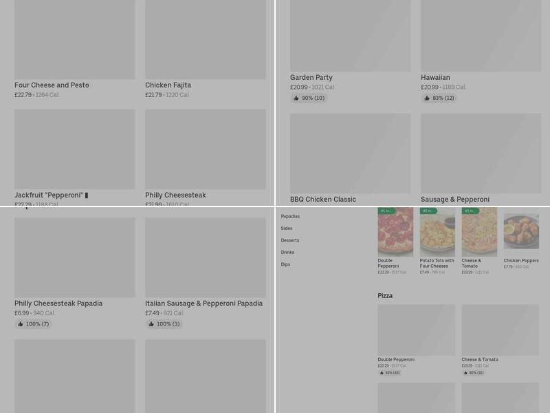 Papa Johns Pizza Menu