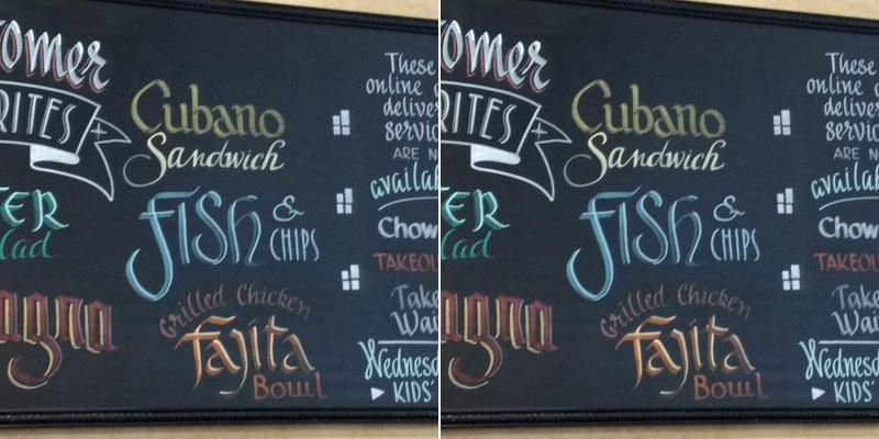 Cloverdale Kitchen Menu