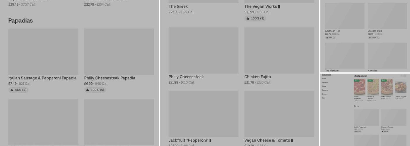 Papa Johns Pizza Menu