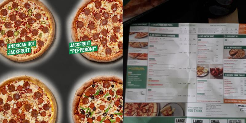 Papa Johns Pizza Menu