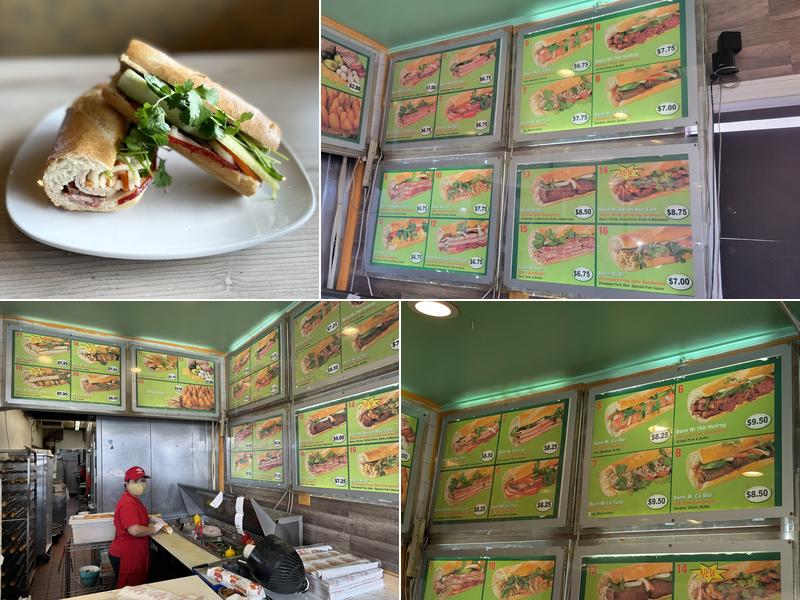 Sandwich Express Menu