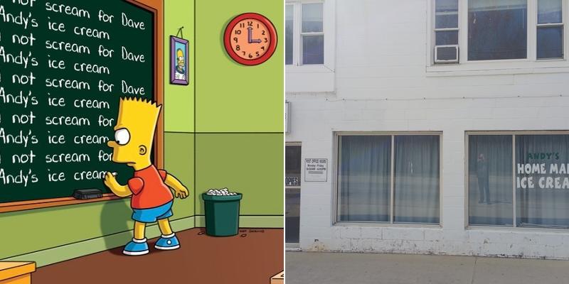 Andy's Homemade Ice Cream Menu