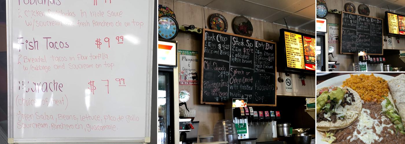 Las Lomas Restaurant Menu