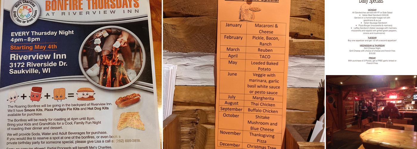 Riverview Inn Menu