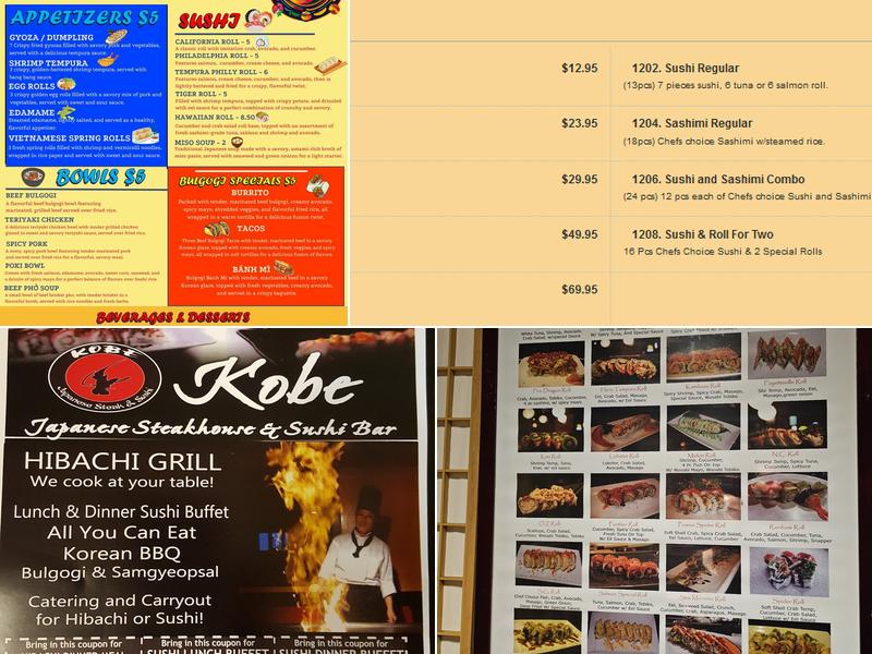 Ohana International Menu