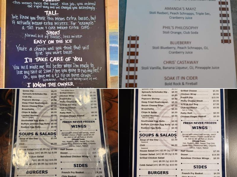 715 Bar & Grill Menu