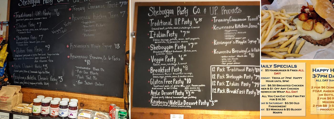 Ranieri's Four of A Kind Menu