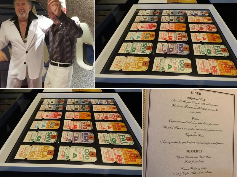 Pan Am Experience Menu