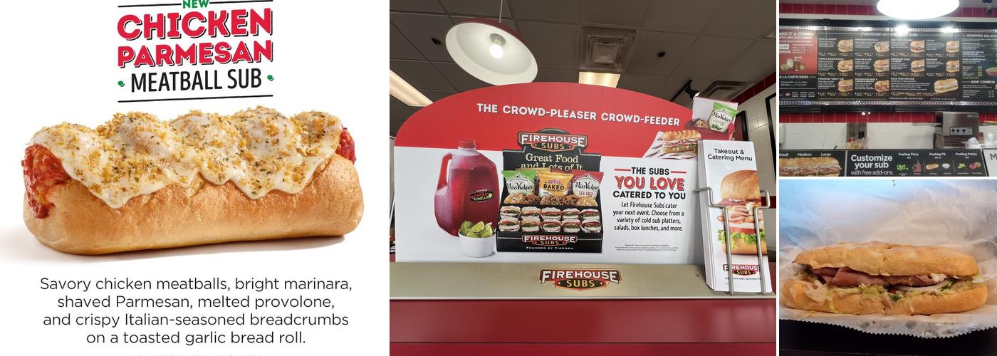 Firehouse Subs Centrum Menu