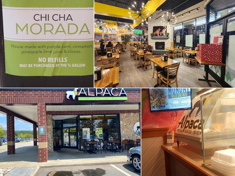Alpaca Peruvian Charcoal Chicken 9575 Chapel Hill Rd, Morrisville