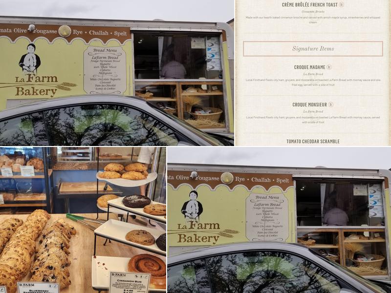 La Farm Bakery Menu