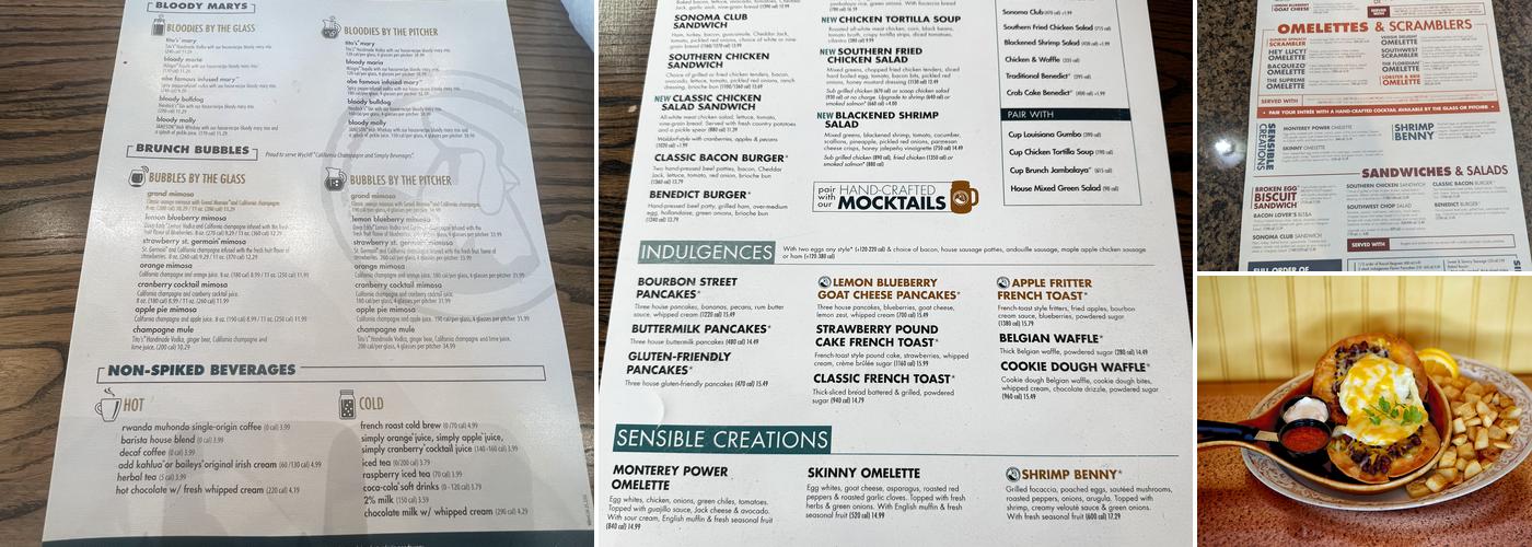 Another Broken Egg Cafe Menu