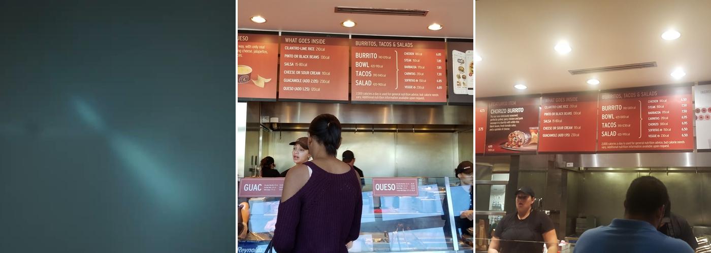 Chipotle Mexican Grill Menu