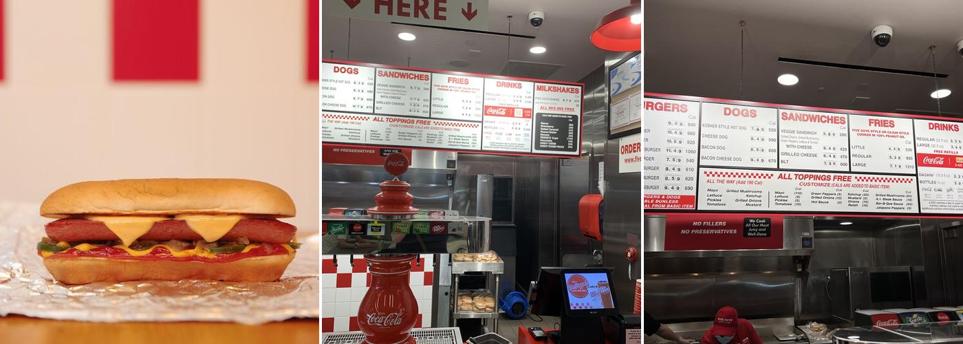 Five Guys Menu