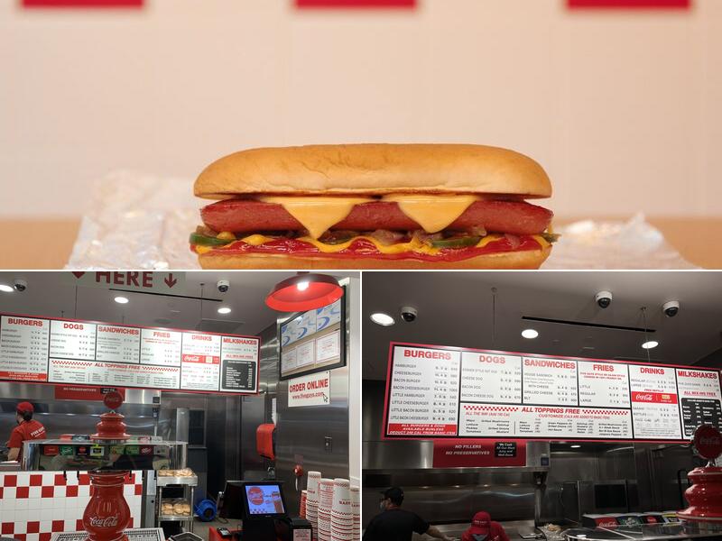 Five Guys Menu