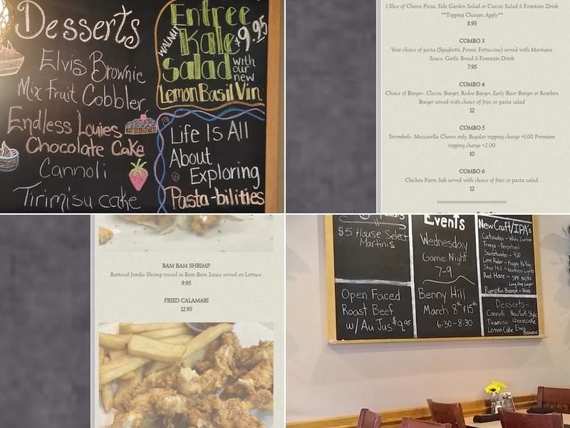 Uncle Louie's Pizza Lounge Menu