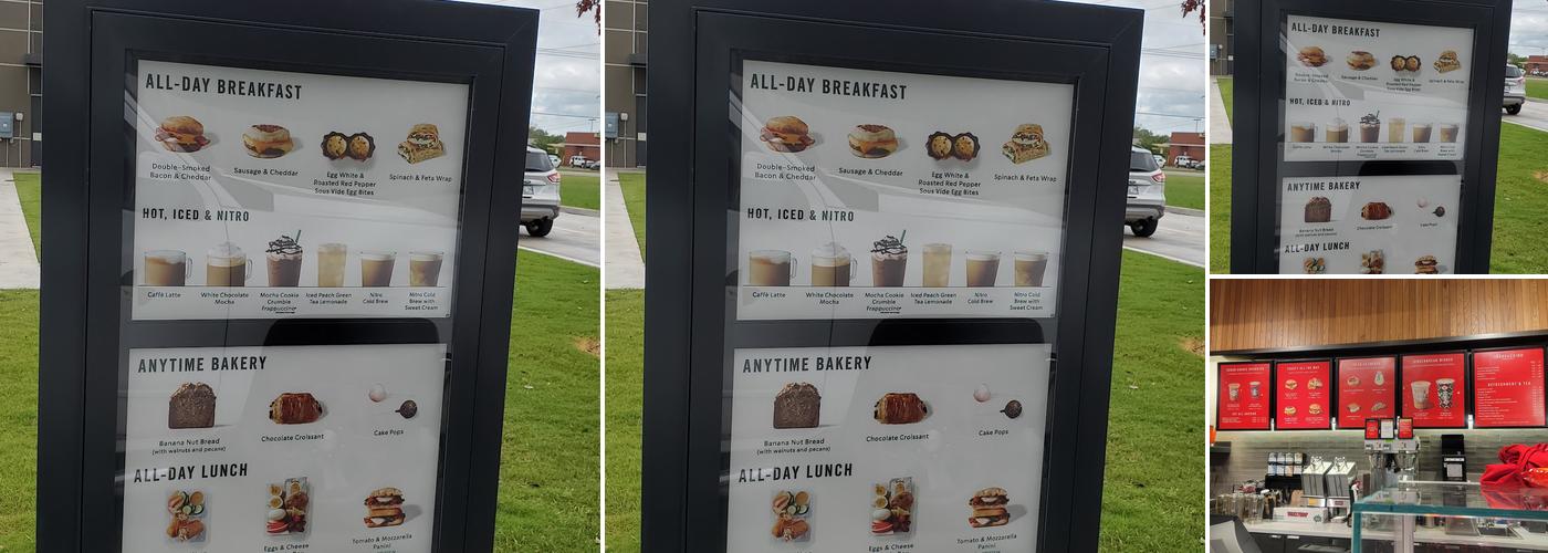 Starbucks Menu