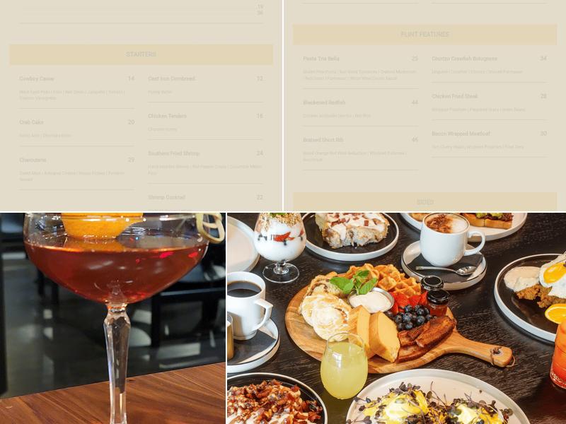 FLINT Kitchen & Bar Menu