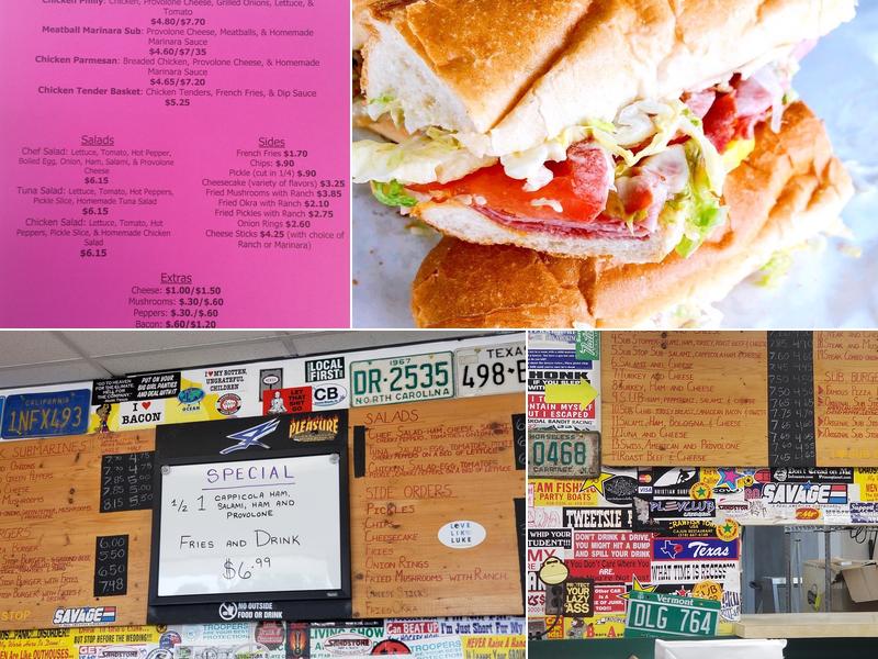 Sub Stop Menu