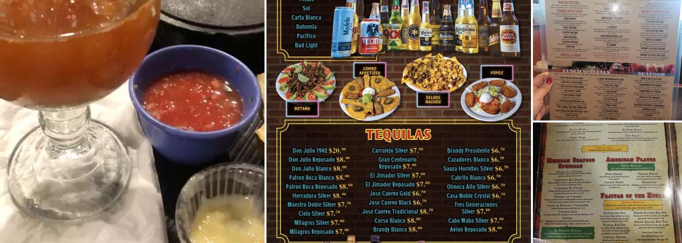 Los Vaqueros Menu