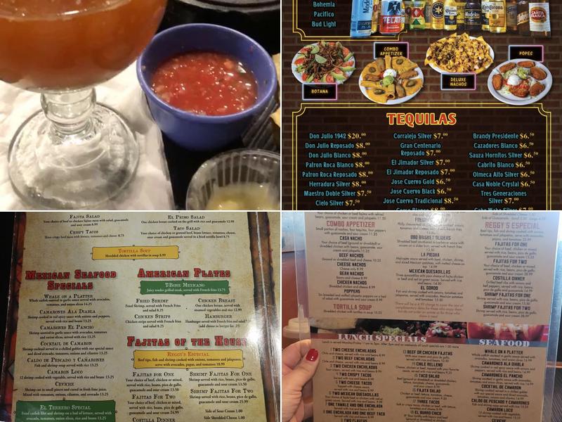 Los Vaqueros Menu