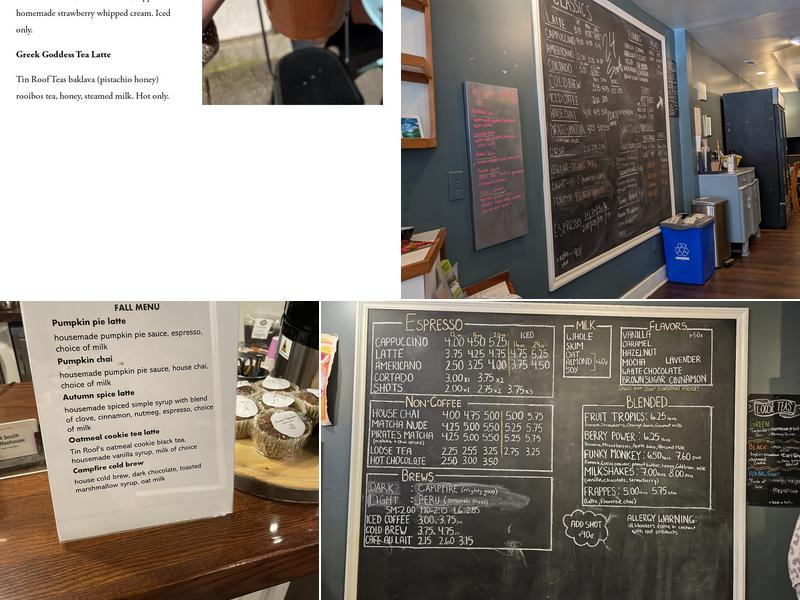 24 South Coffee House Menu