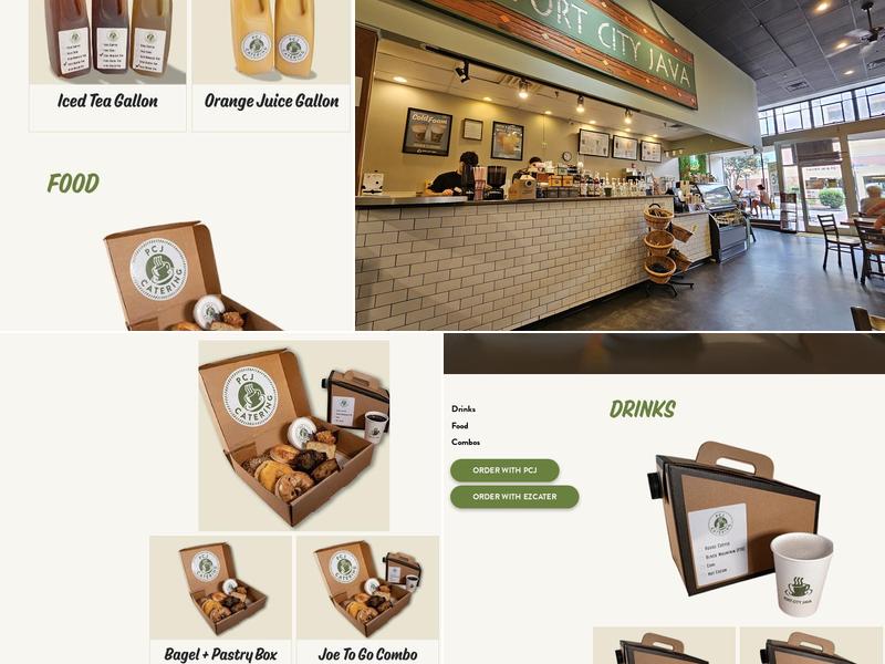 Port City Java Menu