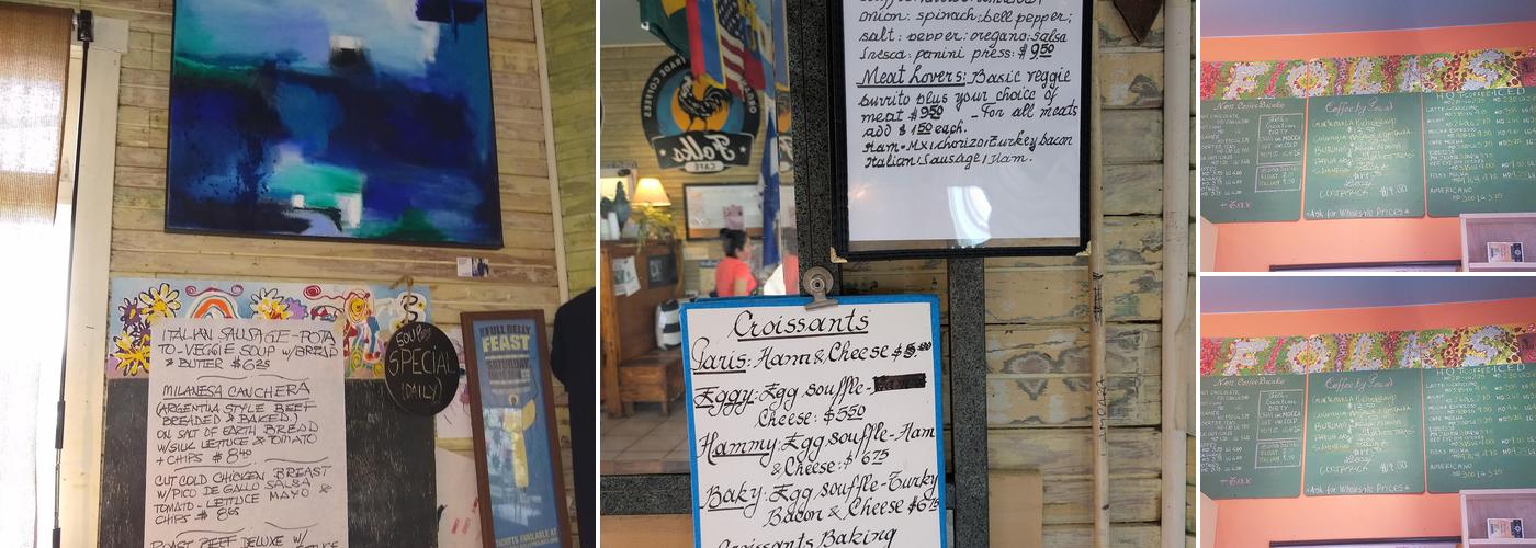 Folks Café Menu