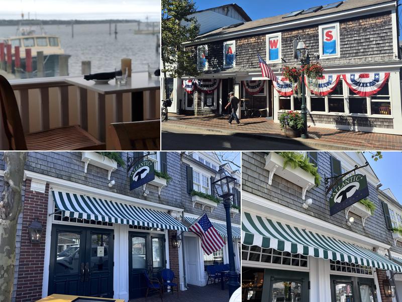 Atlantic fish & Chop House 2 Main St, Edgartown