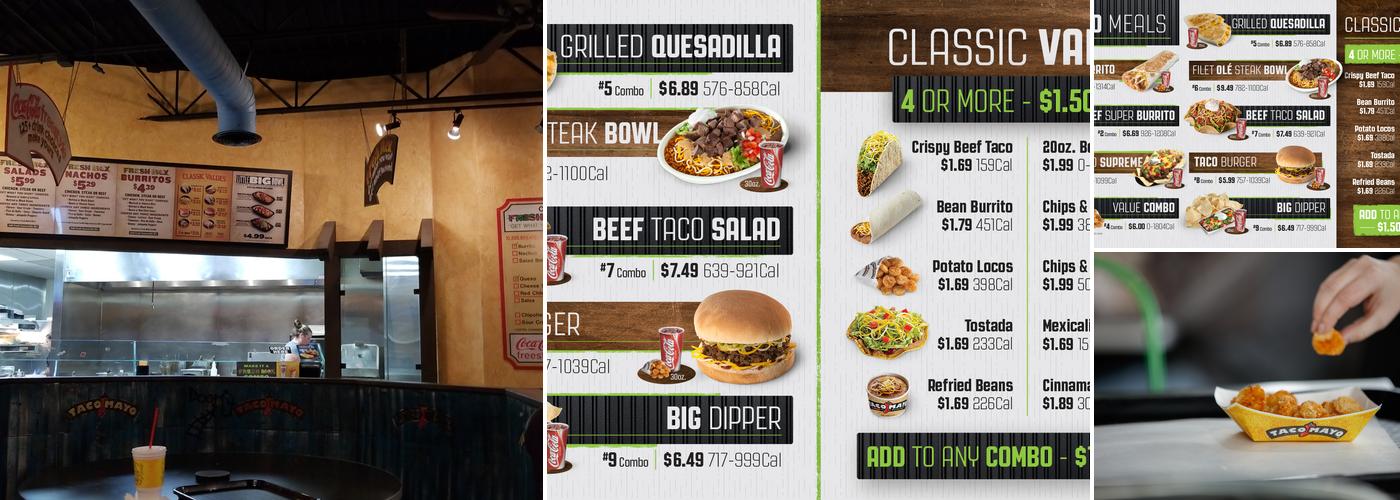 Taco Mayo Menu