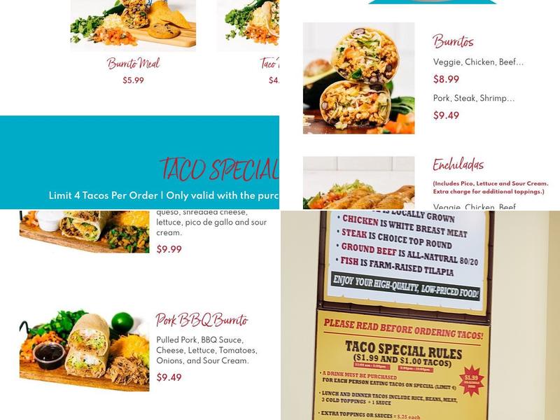 Islands Fresh Mex Grill Menu
