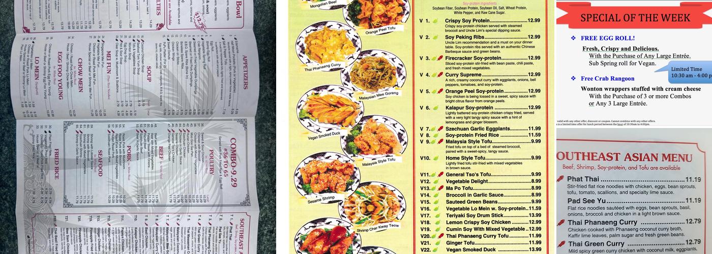 Uncle Lim's Kitchen Menu