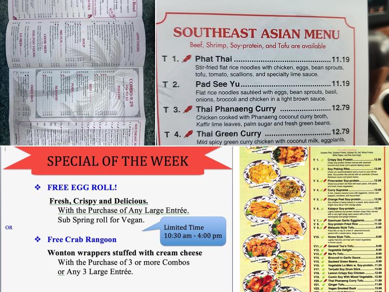 Uncle Lim's Kitchen Menu