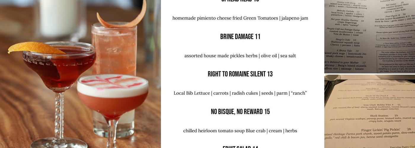 Manna Menu
