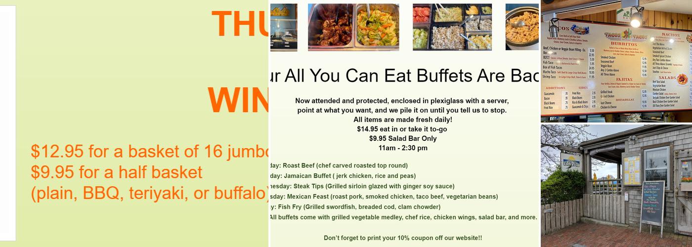 Easy Street Cantina Menu