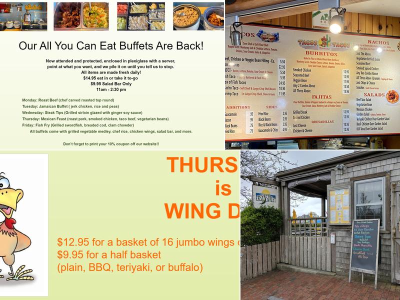 Easy Street Cantina Menu