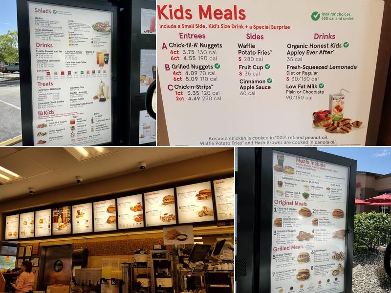 Chick-fil-A Menu