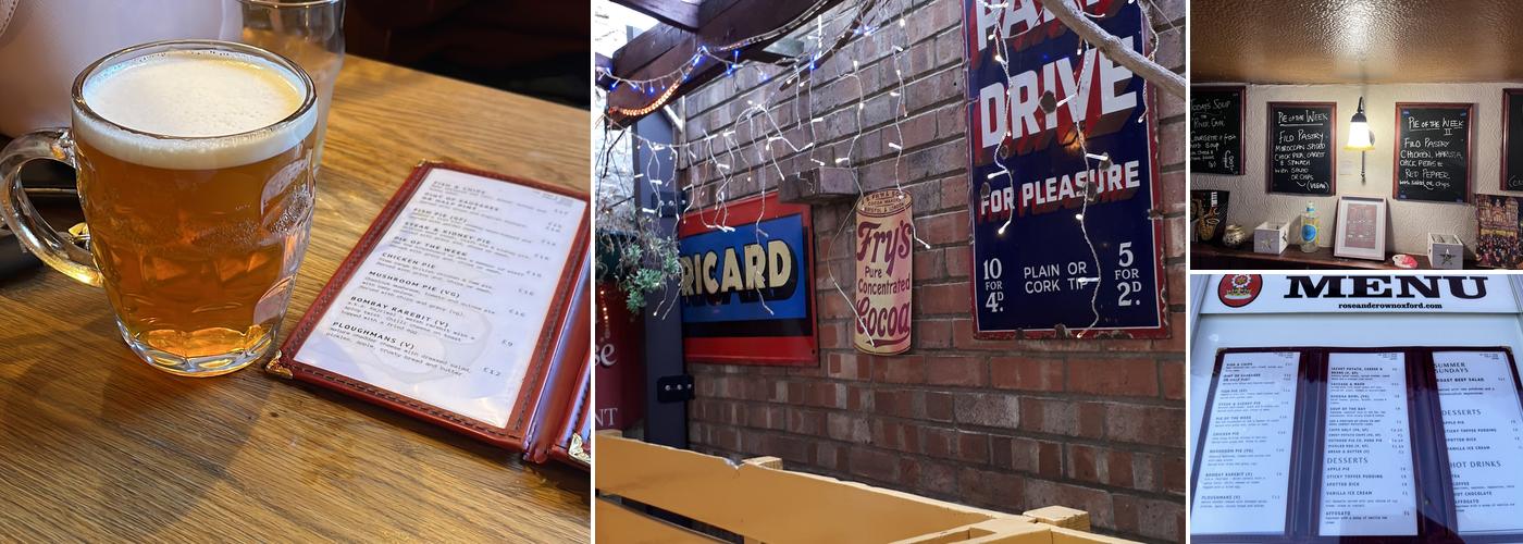 Rose & Crown PH Menu