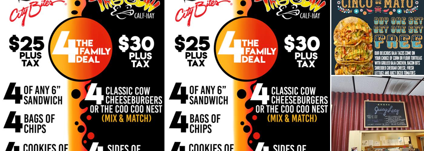 The Cow Calf-Hay Menu