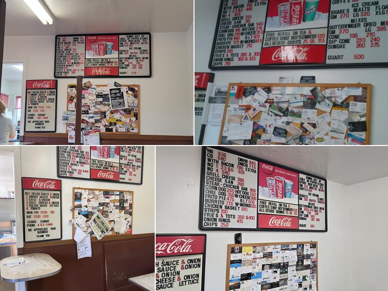 Dairy Mart Menu