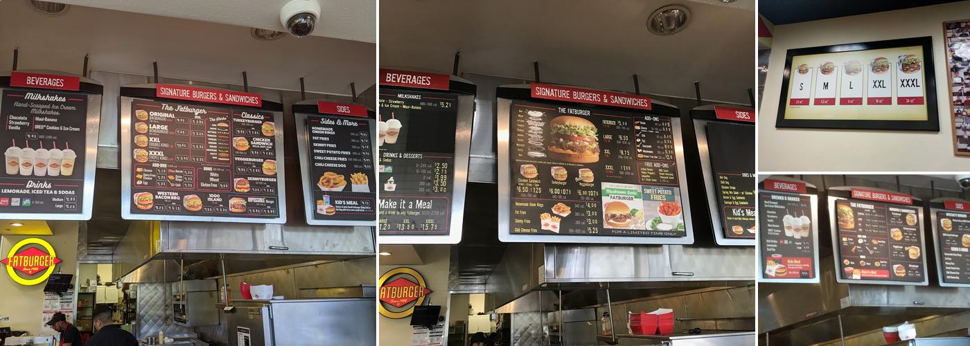 Fatburger Menu