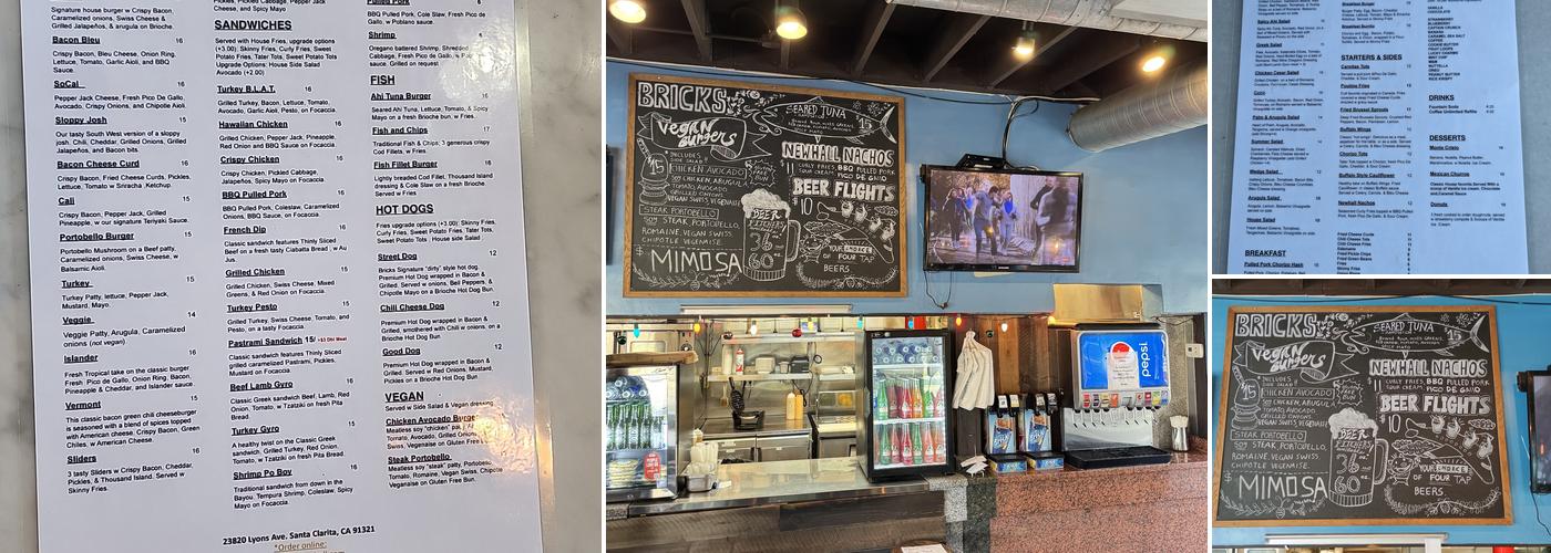 Bricks Menu