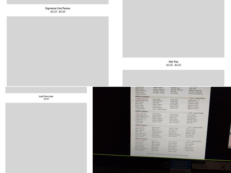 Penny Path Café & Crêpe Shop Menu