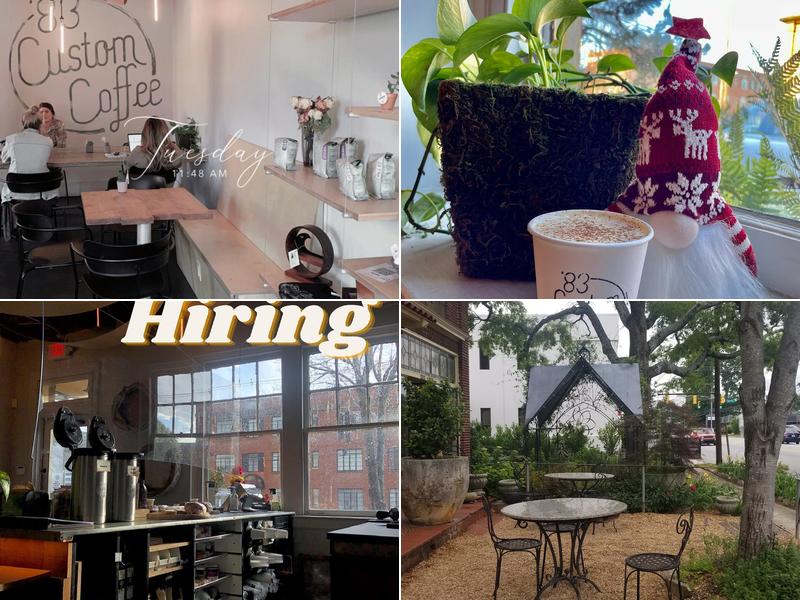 Joy Bar Coffee Co. at MAIN STREET (formerly 83 Custom Coffee) 1212 N Main St, High Point