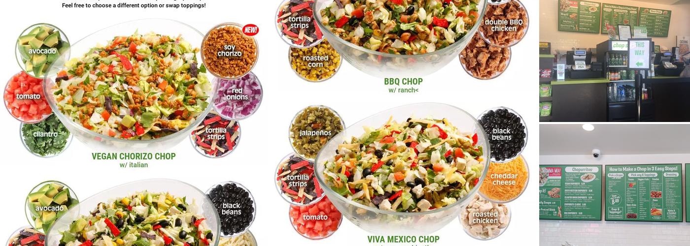 Chop Stop Menu
