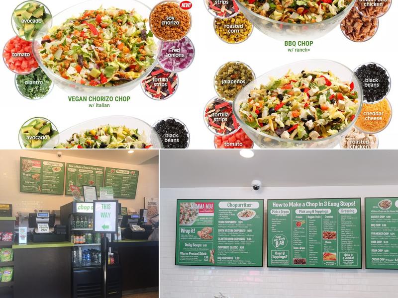Chop Stop Menu