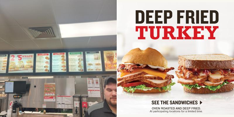 Arby's Menu