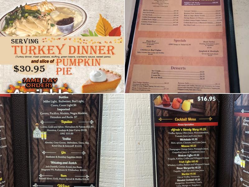 The Original Saugus Cafe Menu