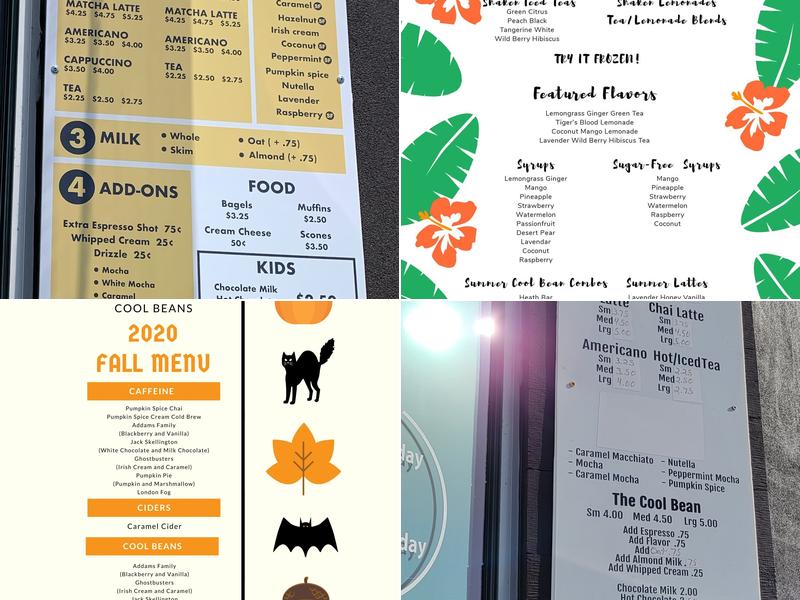 Yellow Dog Drive-Thru Menu