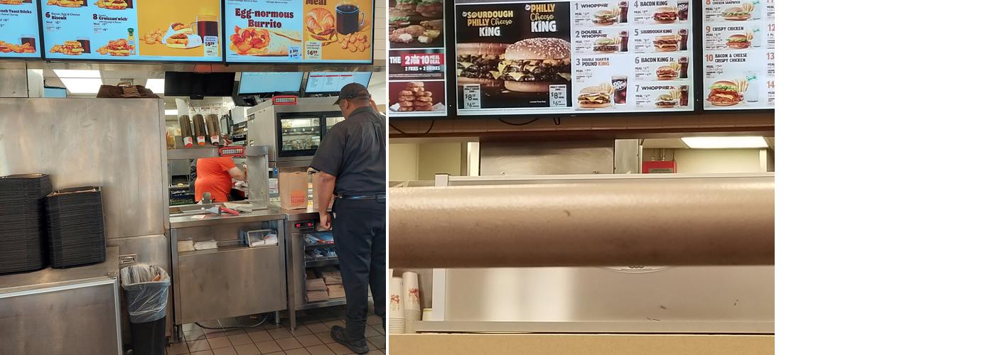 Burger King Menu